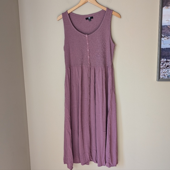 Frye Maxi Dress size XL in a mauve color - Picture 2 of 6